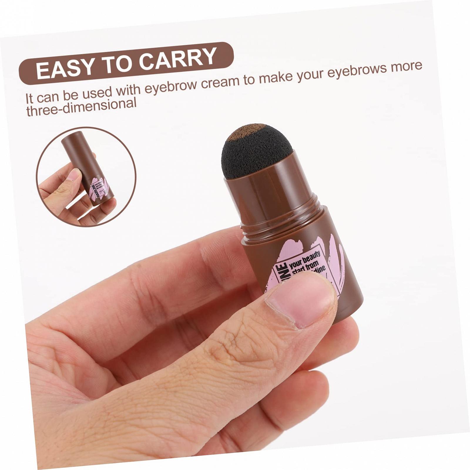 Порошок FOMIYES Пакет з 5 шт Пензлик для волосся для красивих брів Ретельне затінення губка для жінок косметичний порошок для покращення лінії волосся закріплюючий порошок, фото №3