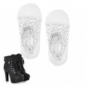 Носки Fulenyi Без следа Кружевные Женские Белые - Фото 1