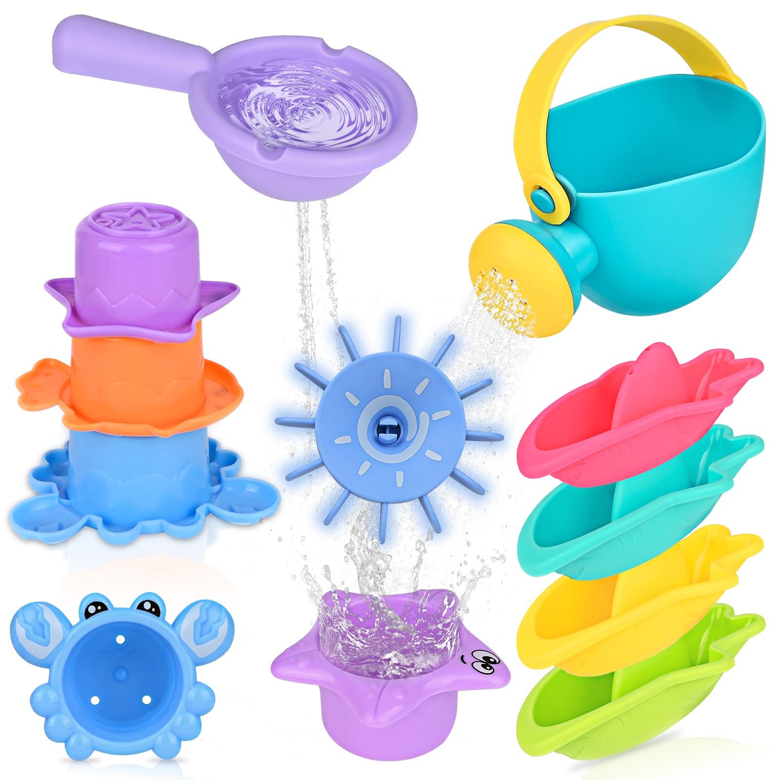 Игрушка для ванной Набор 10 шт, фото №1