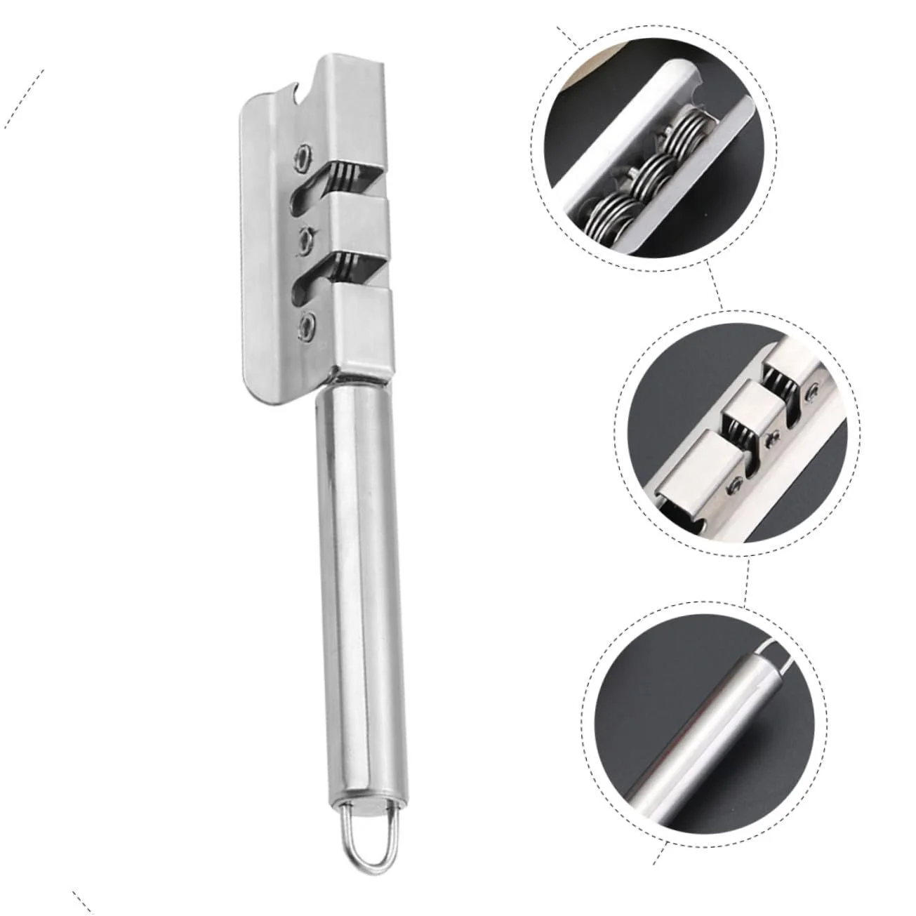 Точилка для ножів Kompakter компактна нержавіюча сталь ергономічна безпечна, фото №6