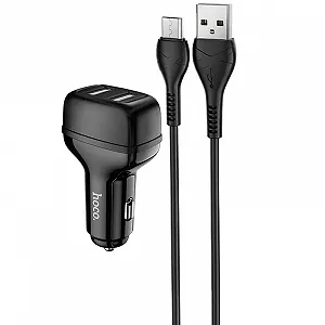 АЗУ Hoco Z36 (2USB/2.4A) MicroUSB - Фото 1