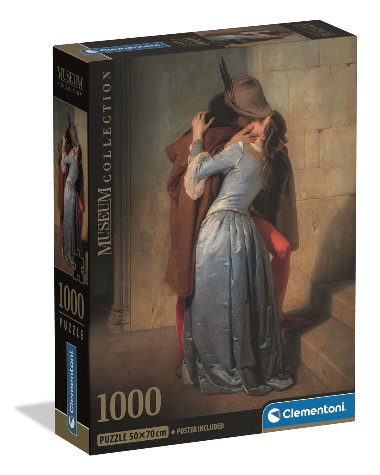 Пазл Clementoni Museum The Last Kiss Hayez 1000 элементов компактная коробка 37064, фото №1 Пазл Clementoni Museum The Last Kiss Hayez 1000 элементов компактная коробка 37064, фото №1