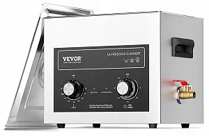 Ультразвуковий очисник Vevor KZ-S10 10 Silver synthetic.ua - Фото 1