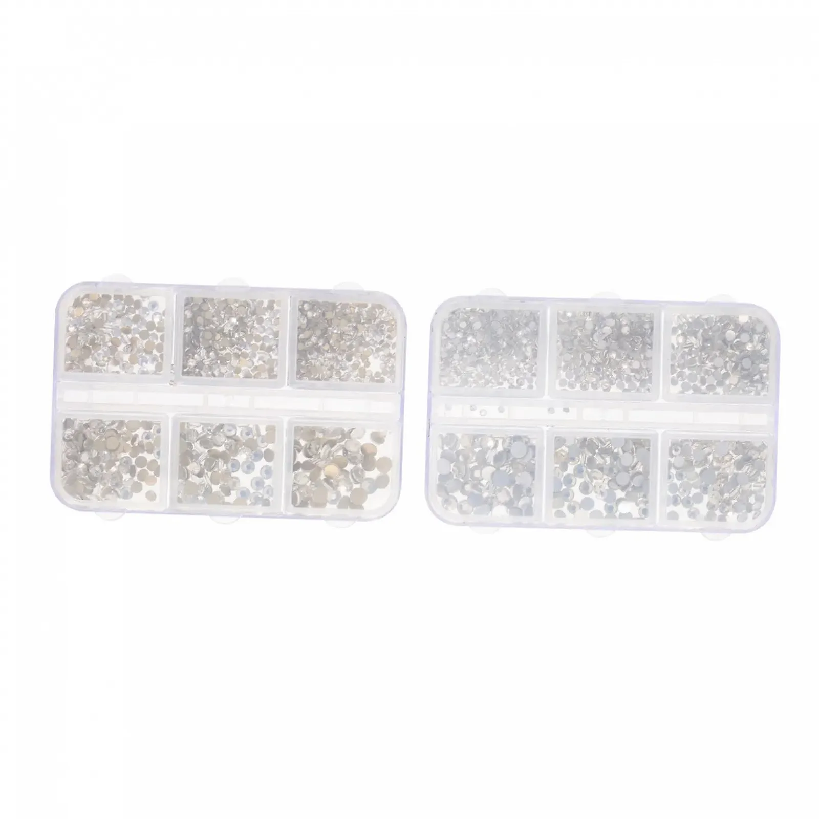 Подвеска для ногтей PLAFOPE 2 коробки Аксессуары для маникюра Декор для маникюра DIY Украшения для ногтей Набор аксессуаров для маникюра Шармы для ногтей Стразы, фото №1