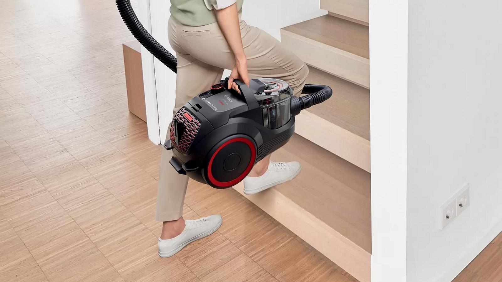 Пилосос Bosch Serie 4 BGS21POW2 Drum Vacuum Сухий Без мішка 2 л, фото №4 Пилосос Bosch Serie 4 BGS21POW2 Drum Vacuum Сухий Без мішка 2 л, фото №4