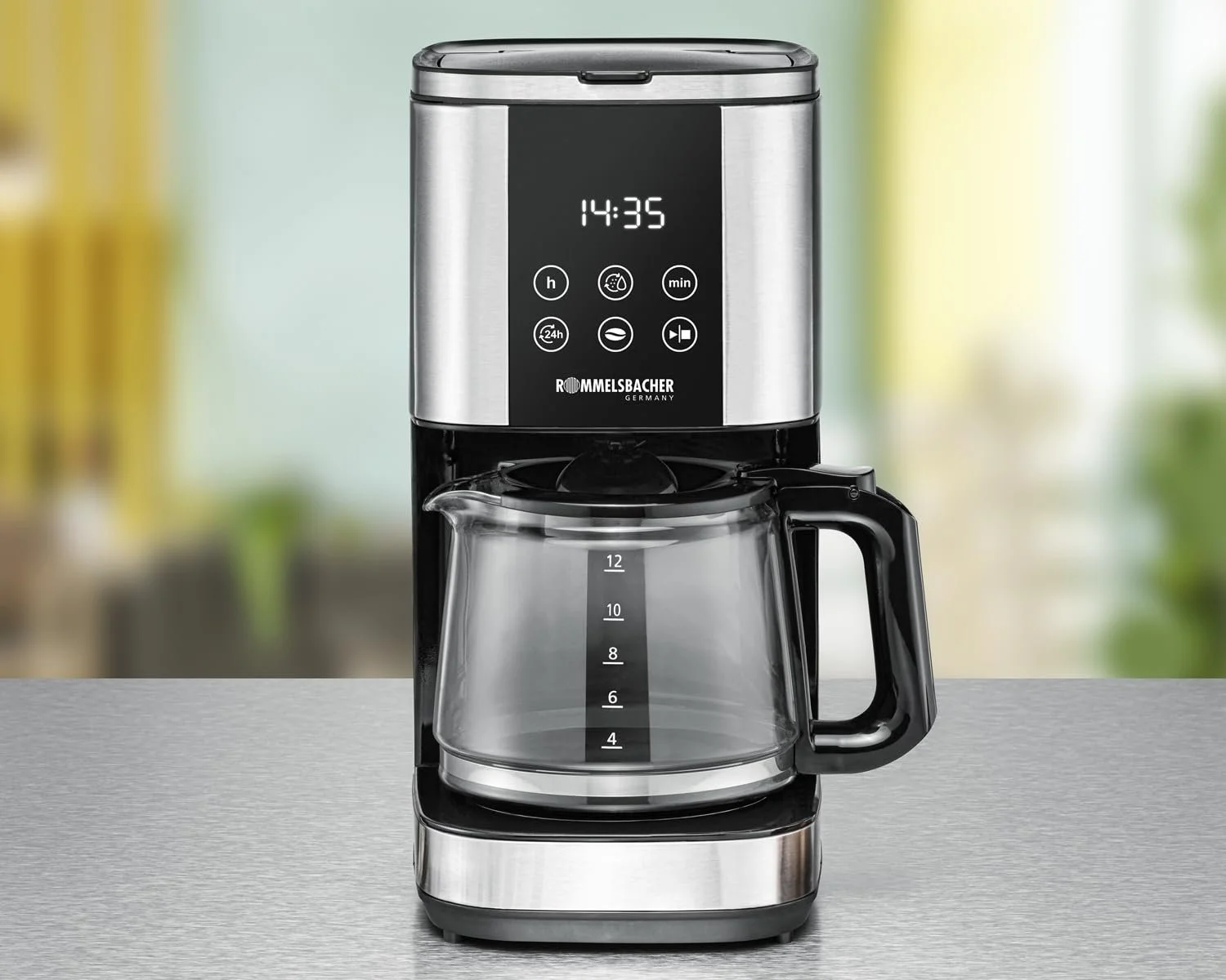 Крапельна кавоварка Rommelsbacher FKM 1.5 л 12 чашок 1000 Вт, фото №7