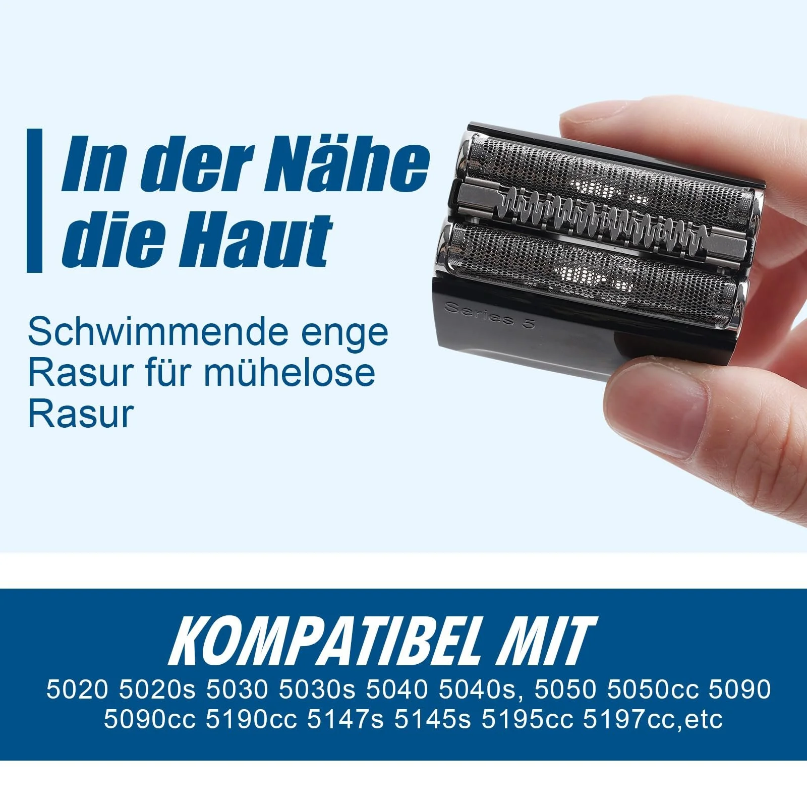 Сменная кассета для бритья Braun Series 5 52B для моделей 5018S, 5020CS, 5050CS, 5031S, фото №2