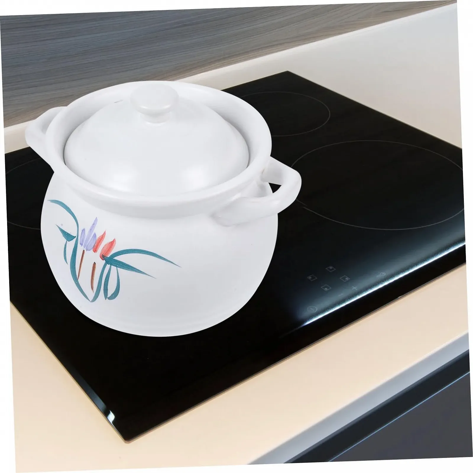 Кастрюля-кокот керамическая термостойкая для супов и тушения в ассортименте, фото №6