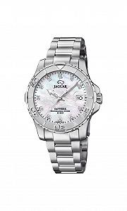 Жіночий годинник JAGUAR Woman Collection J870/1 34 мм, білий корпус, сталевий браслет - Фото 1