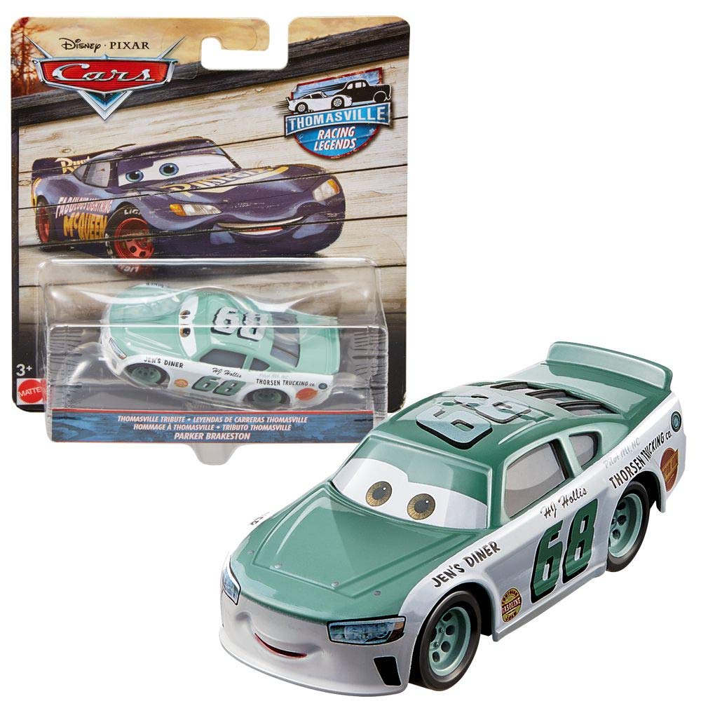 Металлическая машинка Cars Thomasville Racing Legends Parker Brakeston Thomasville Tribute, фото №1