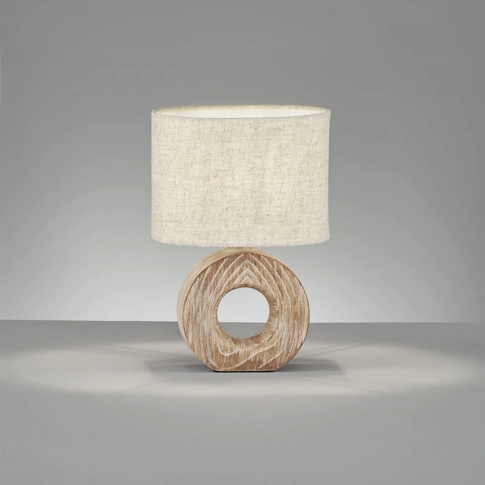 Настільна лампа Fischer & Honsel Hanke 50609 E14 пісочний, фото №4