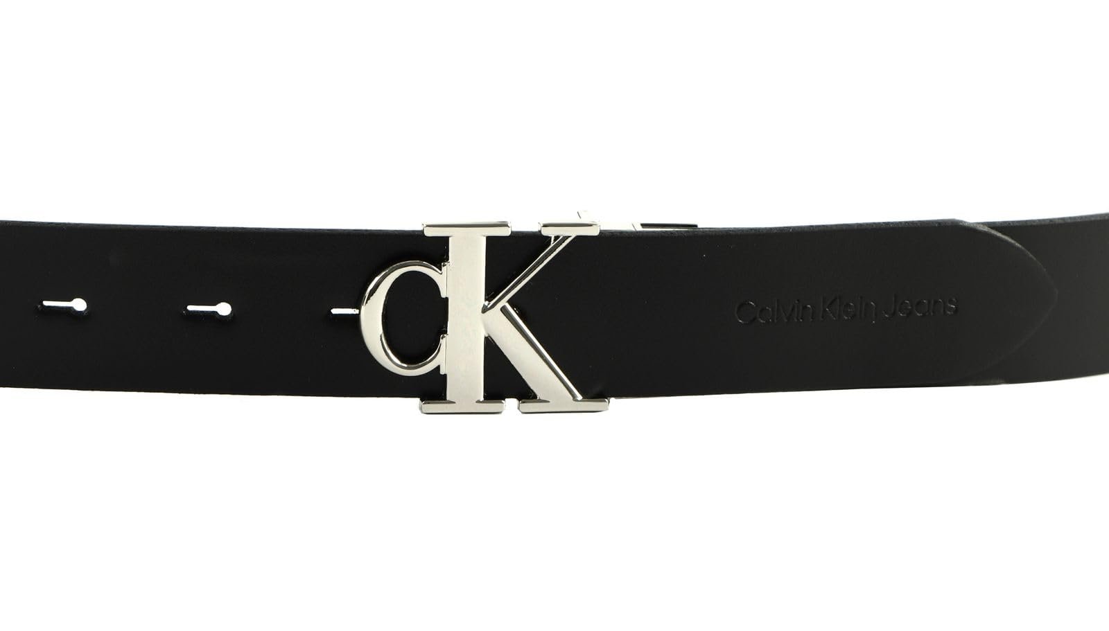 Ремень Calvin Klein CKJ Gifting Rev Belt 3 мм W100 Черный Solid/Черный Texture, Черный Solid / Черный Texture, фото №3