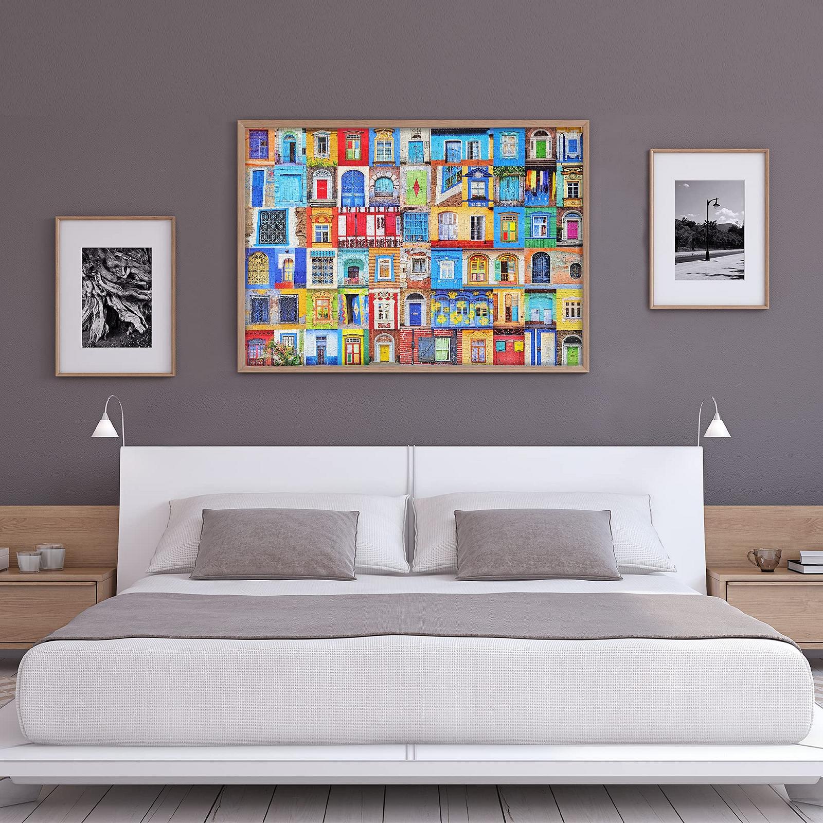 Пазл JMbeauuuty Classic Puzzles Colourful Door and Window of the World 1000 деталей 14+ Разноцветный, фото №6 Пазл JMbeauuuty Classic Puzzles Colourful Door and Window of the World 1000 деталей 14+ Разноцветный, фото №6