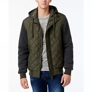 Мужская куртка Ring of Fire Men's Hooded Puffer Coat , М - Фото 1