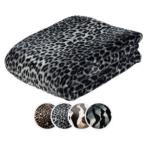 Покривало Liebling Кашемір, М'яка ковдра, Сніжний барс, 100% поліестер, Мікроволокно - Фото 1