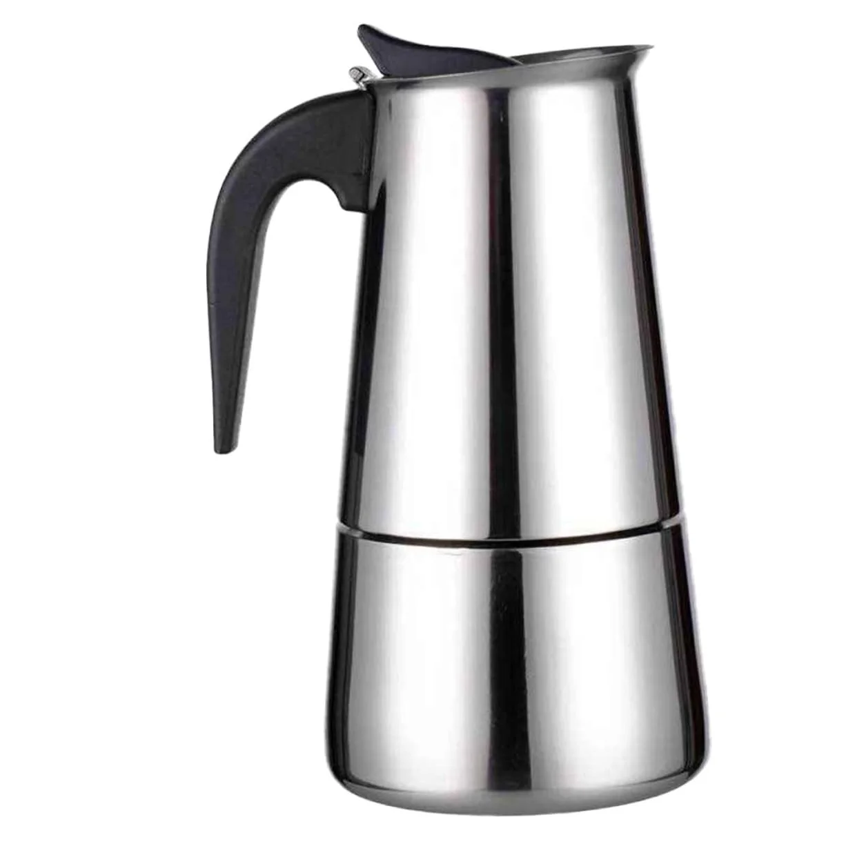 Кофейник ручной Edelstah с фильтром Серебристый, фото №1