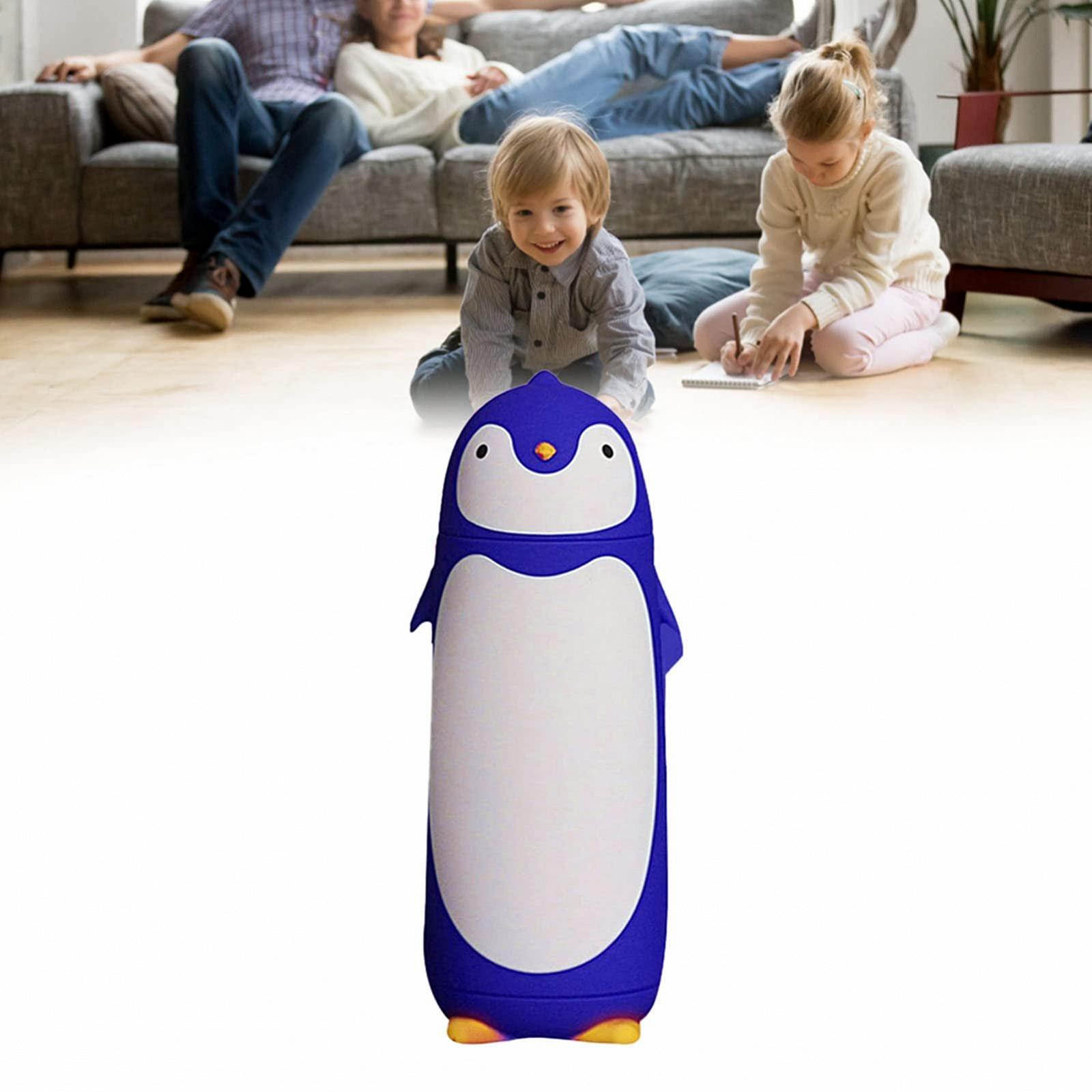 Кухоль YaFei Qidai Милий пінгвін, двошаровий, 300 мл, блакитний, фото №8