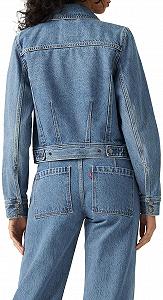 Куртка Levi's Dart Trucker XS, женская synthetic.ua - Фото 1