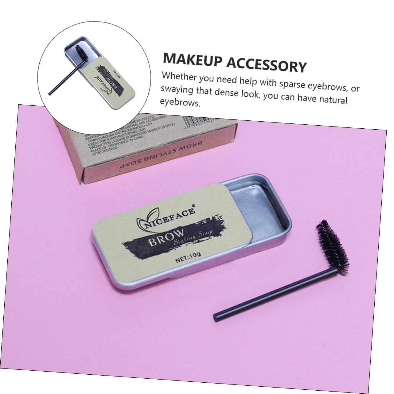 Набір minkissy Eyebrow Soap Gel Box Clear, фото №4 Набір minkissy Eyebrow Soap Gel Box Clear, фото №4