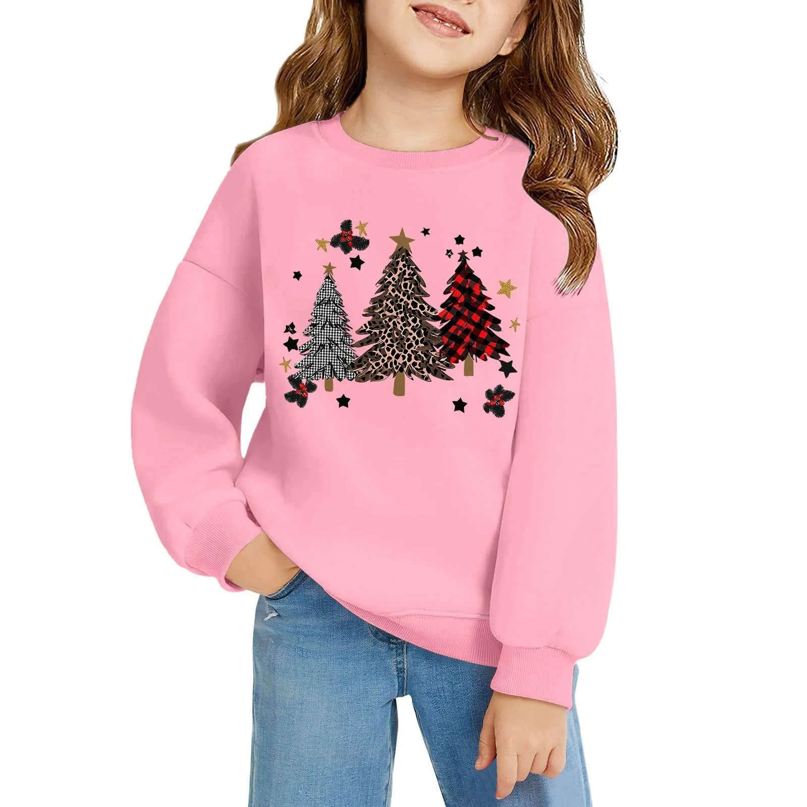 Світшот з принтом для дівчинки, фото №2