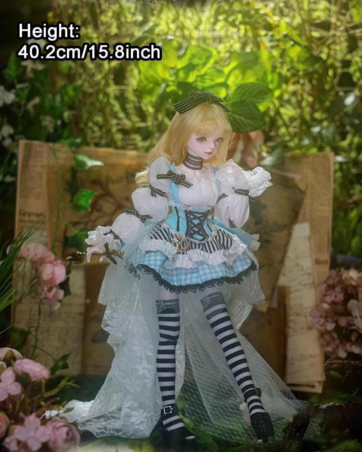 Кукла WENCY BJD 1/4 SD Handmade Dolls BJD Doll DIY Toys с полным набором одежды, обувью, париком и макияжем для девочек от 6 лет на день рождения и Новый год, фото №5