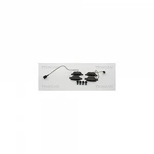 Комплект гальмівних колодок, дискове гальмо TRISCAN 8110 15066 для FIAT ABARTH, задня вісь - Фото 1