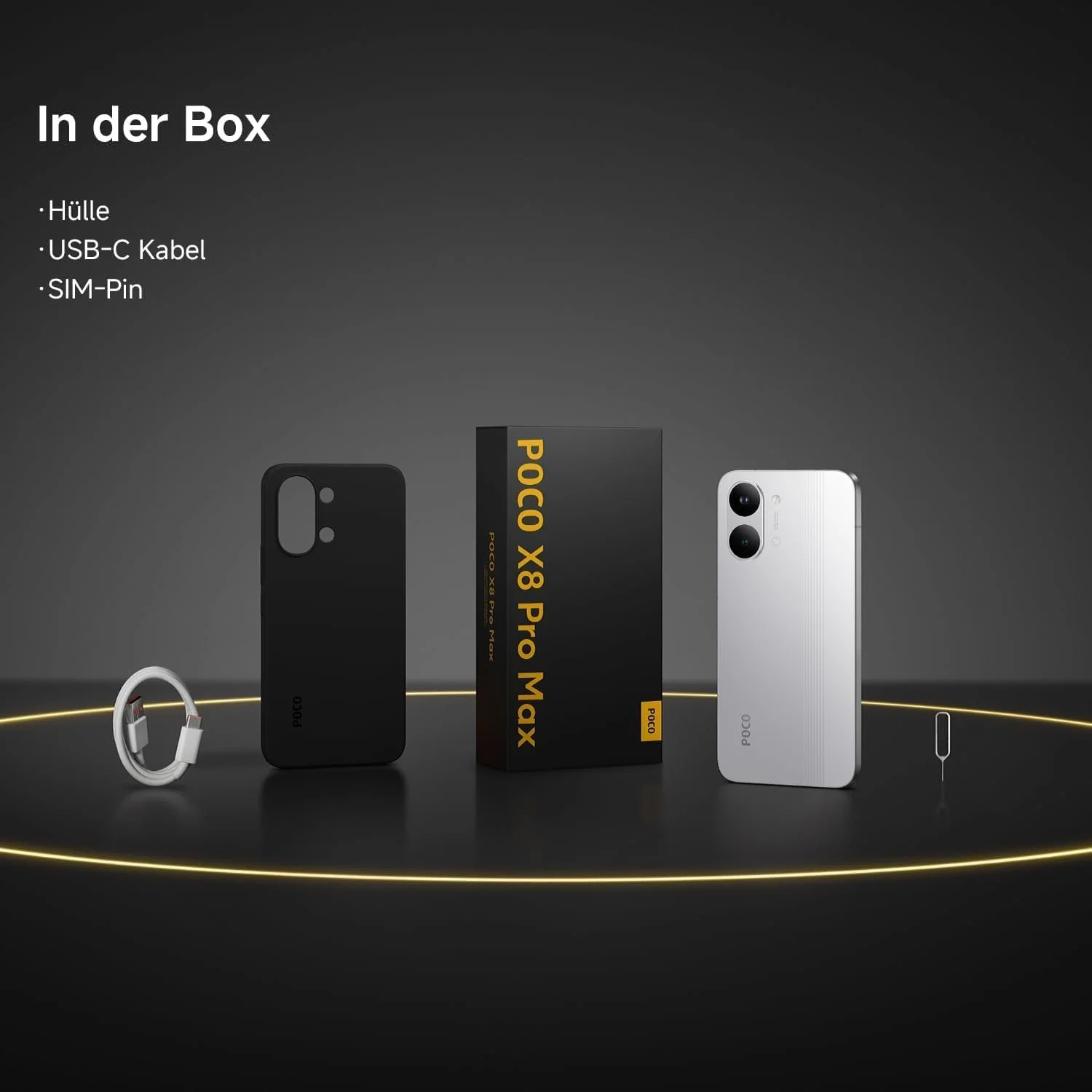 Смартфон XIAOMI Poco X8 Pro Max 12ГБ/256ГБ 6.83" 50Мп 8500мАч Black, фото №4 Смартфон XIAOMI Poco X8 Pro Max 12ГБ/256ГБ 6.83" 50Мп 8500мАч Black, фото №4