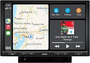 Автомагнитола ATOTO F7 PE F7G210PE / 10.1" / Сенсорная / Linux / Apple CarPlay / Android Auto / Bluetooth / WI-FI / GPS / USB / AUX / microSD slot / 2DIN - Фото 1