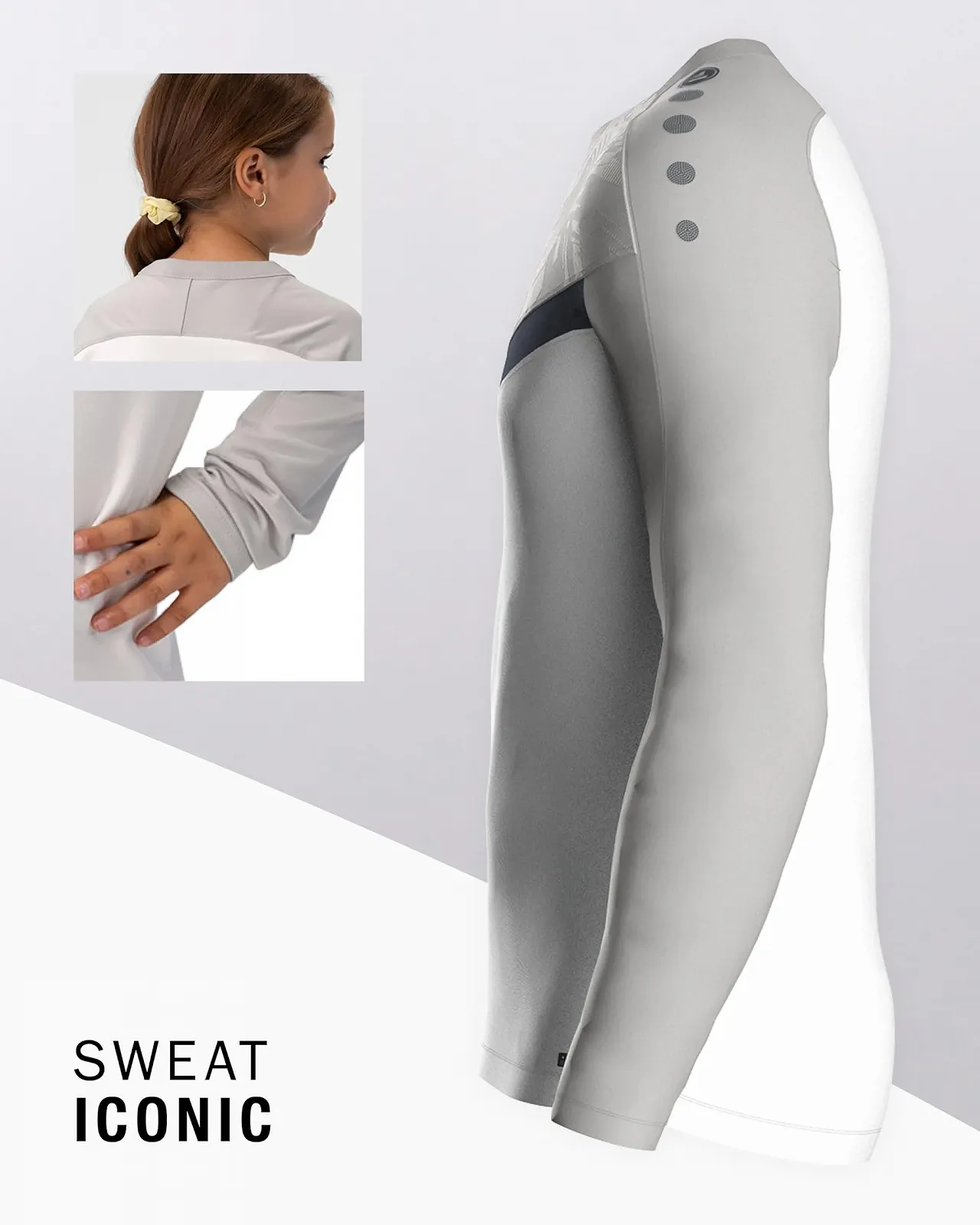 Толстовка JAKO Iconic дитяча, унісекс, фото №3