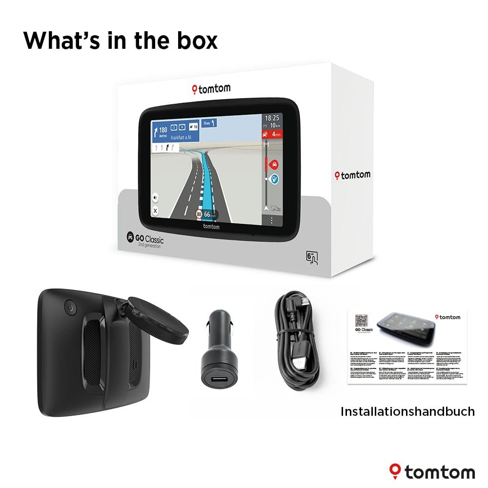 Автомобильная Навигация TomTom GO Classic 2nd 6 дюймов, фото №9