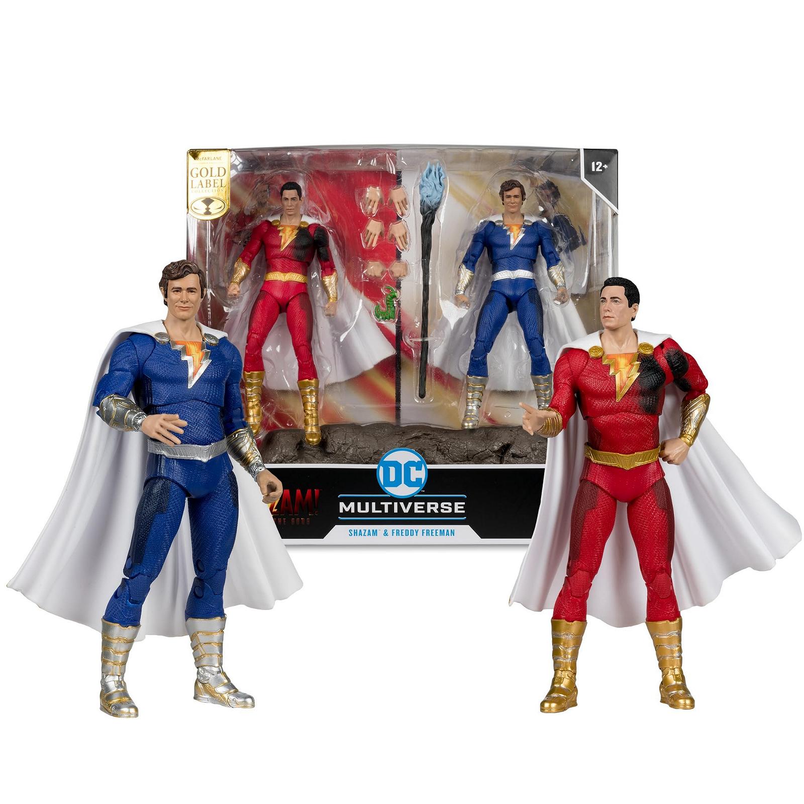Фигурки SHAZAM & FREDDY, McFarlane Toys, DC Multiverse, 17,8 см, Gold Label, Amazon Exclusive, фото №13