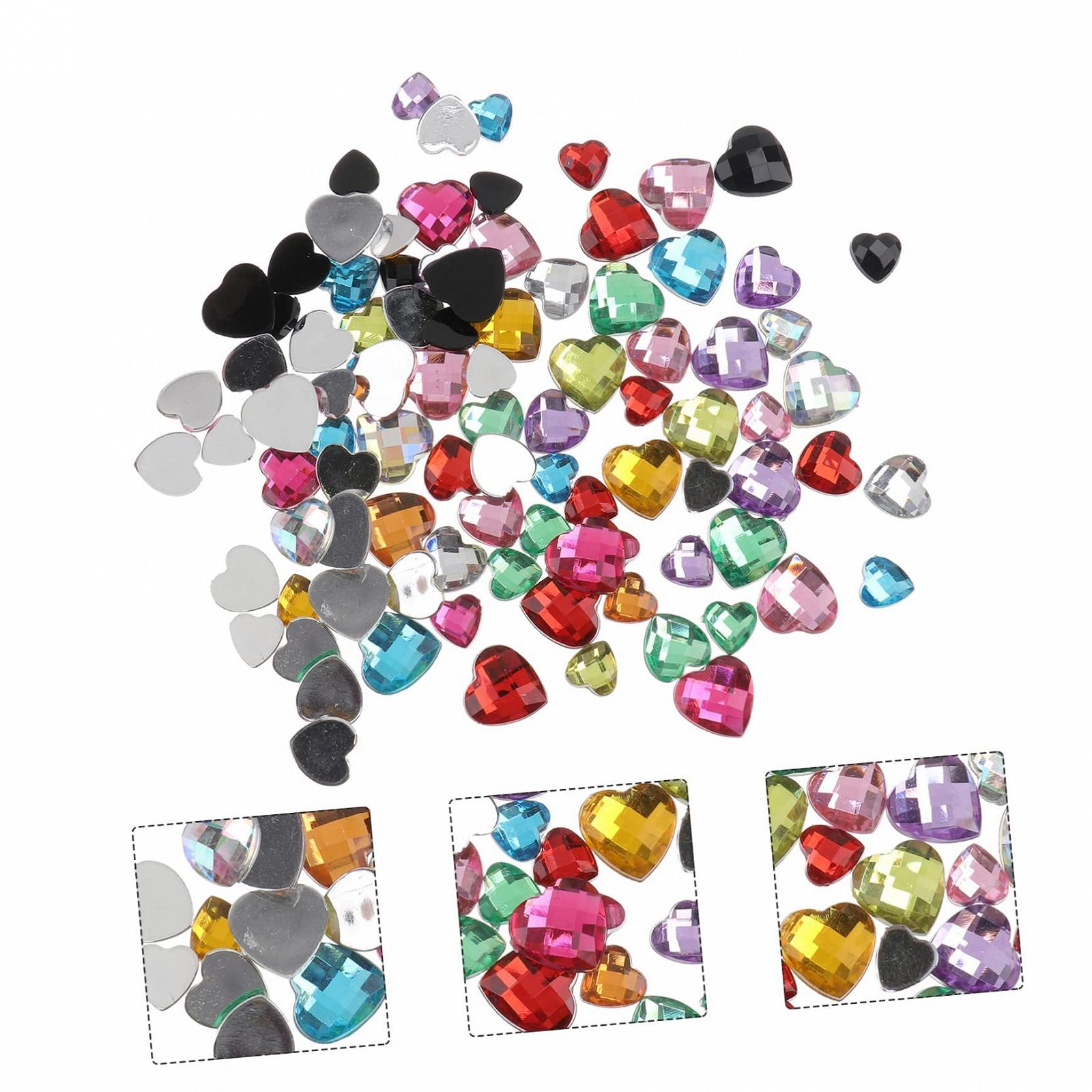 Стразы для ногтей Сердце FRCOLOR Акриловые, 2 набора, фото №6 Стразы для ногтей Сердце FRCOLOR Акриловые, 2 набора, фото №6