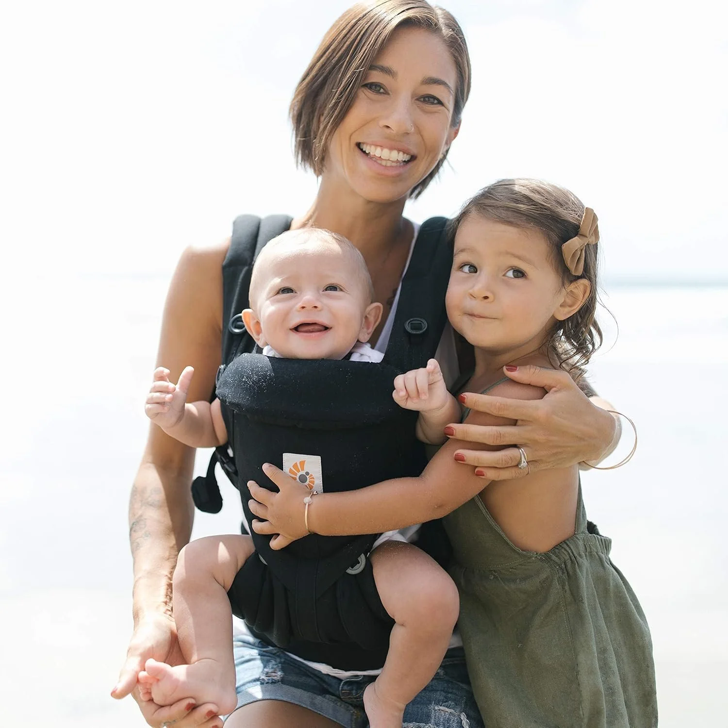 Дитячий рюкзак-переноска Ergobaby Чорний, фото №2