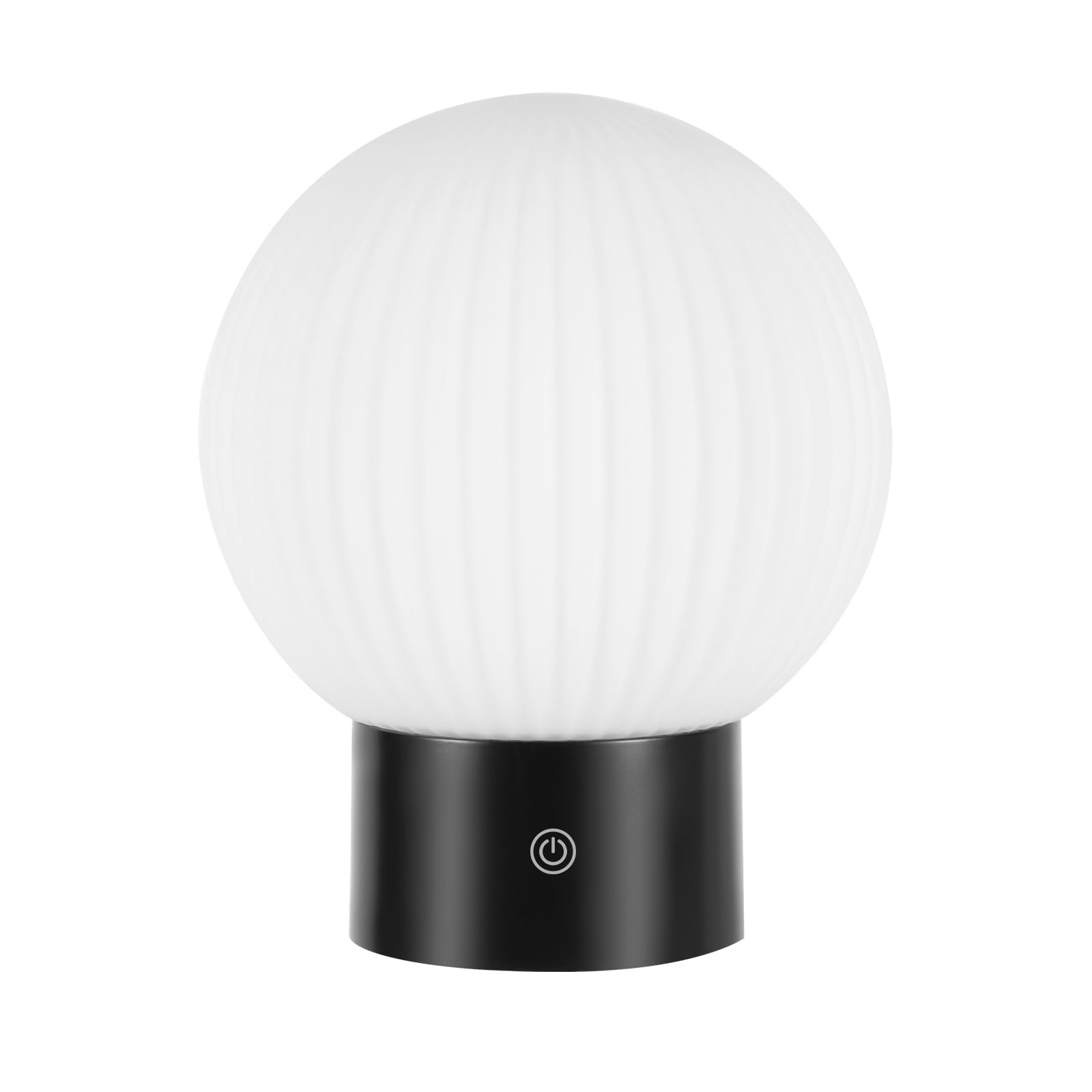 Настільна лампа LED бездротова на акумуляторі сенсорна димована IP44 Біла, фото №9