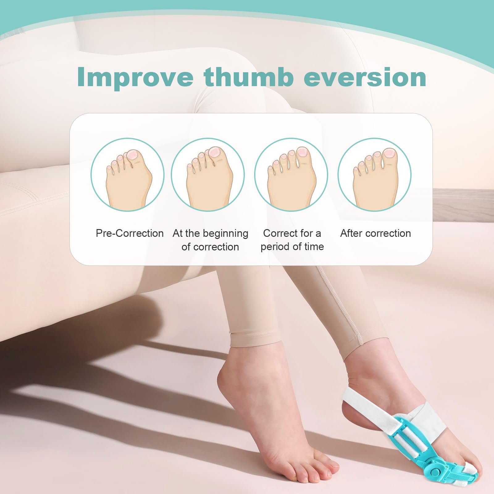 Ортез Hallux Valgus Захист для пальців ніг Hallux Valgus, фото №5 Ортез Hallux Valgus Захист для пальців ніг Hallux Valgus, фото №5