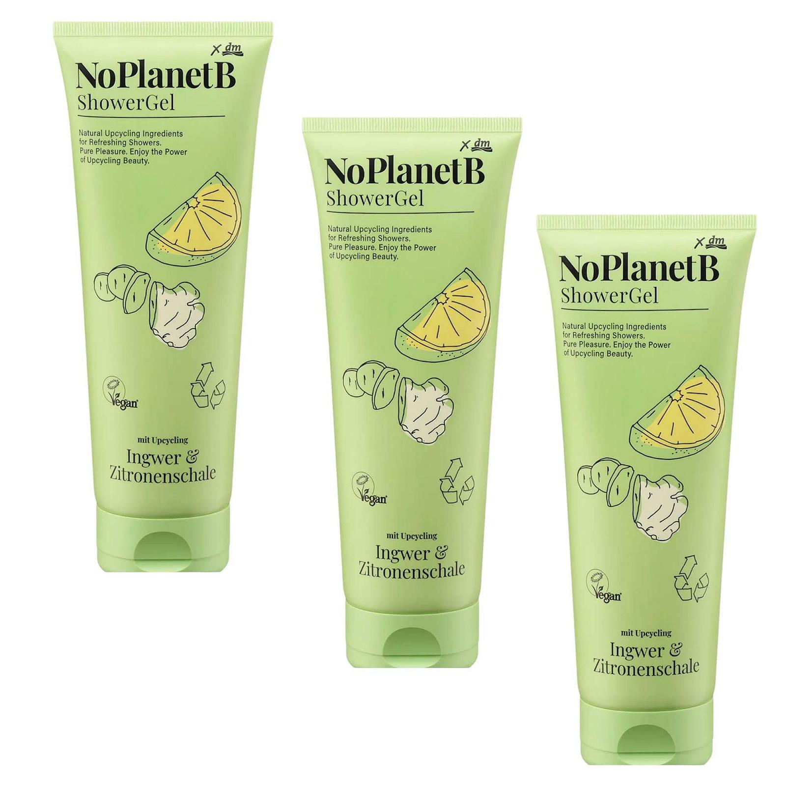 Гель для душу No Planet B Ginger & Lemon 3 шт по 250 мл та тверде мило Bebe, фото №1