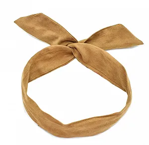 Винтажная повязка на голову с бантом - Фото 1