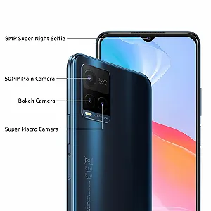 Смартфон vivo Y21s 4 ГБ + 128 ГБ 50 МП 5000 мАг FastCharge 18 Вт Midnight Blue synthetic.ua - Фото 1
