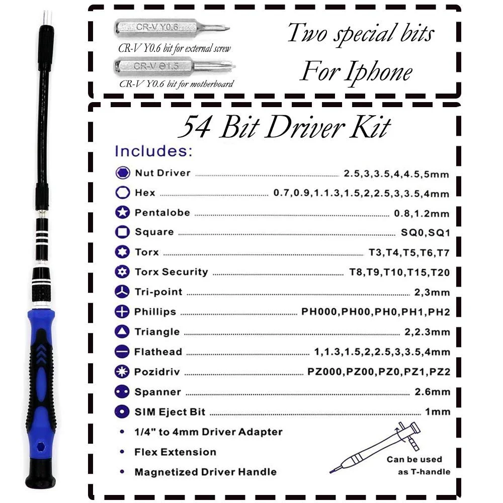 Набор отвёрток Padarsey Precision 79 in 1, фото №4