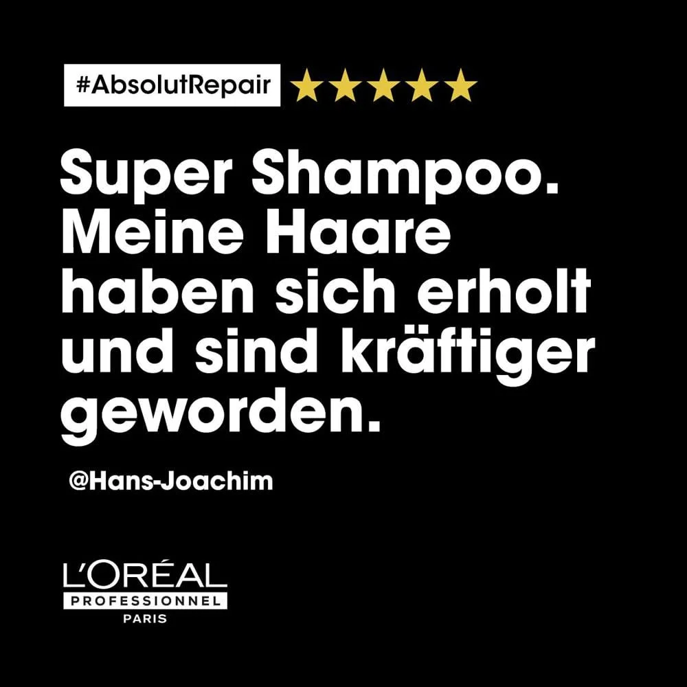 Шампунь L'Oréal Professionnel Serie Expert Absolut Repair для поврежденных и сухих волос с киноа, фото №9