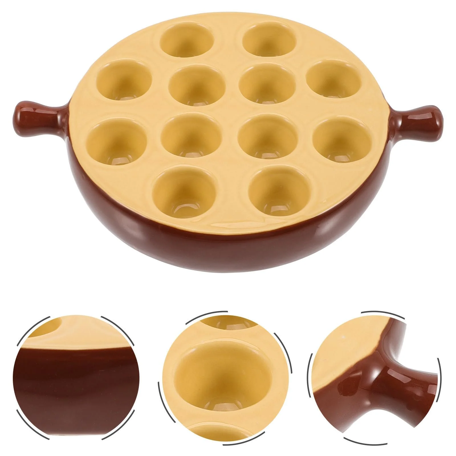 Форма для запікання равликів Schneckenbackform Керамічна 12 заглиблень з ручками, фото №7 Форма для запікання равликів Schneckenbackform Керамічна 12 заглиблень з ручками, фото №7