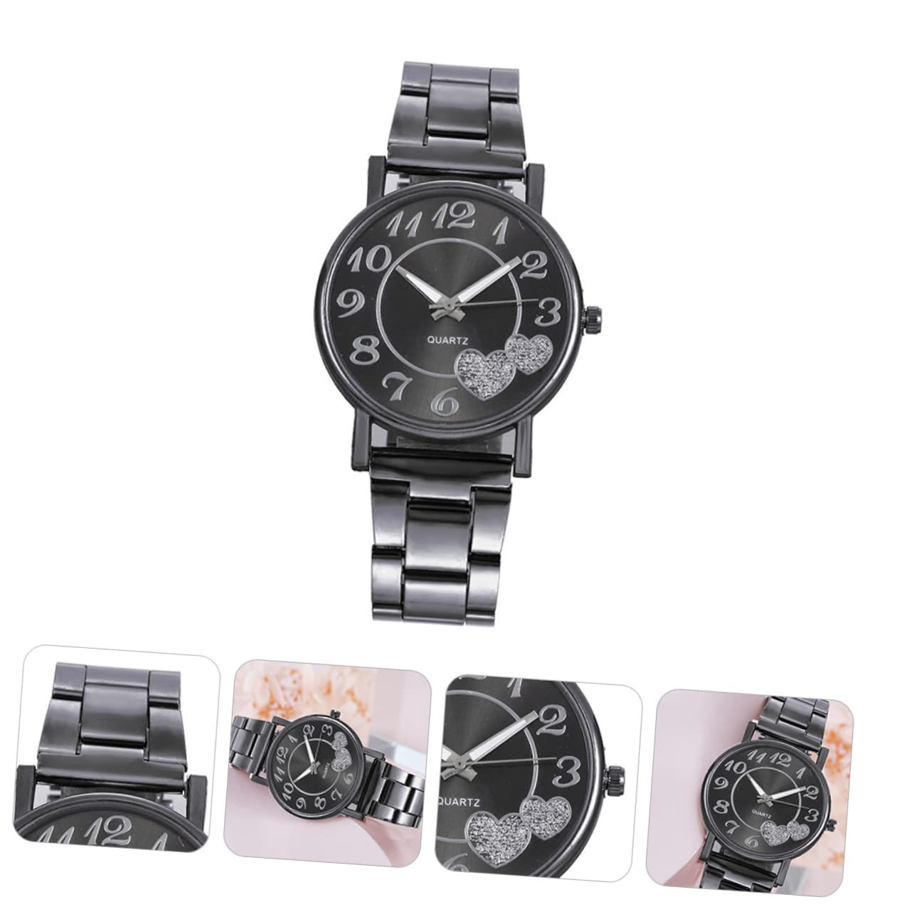 Жіночий наручний годинник Healvian, сталевий браслет, діловий дизайн, точний кварцовий механізм, фото №2 Жіночий наручний годинник Healvian, сталевий браслет, діловий дизайн, точний кварцовий механізм, фото №2