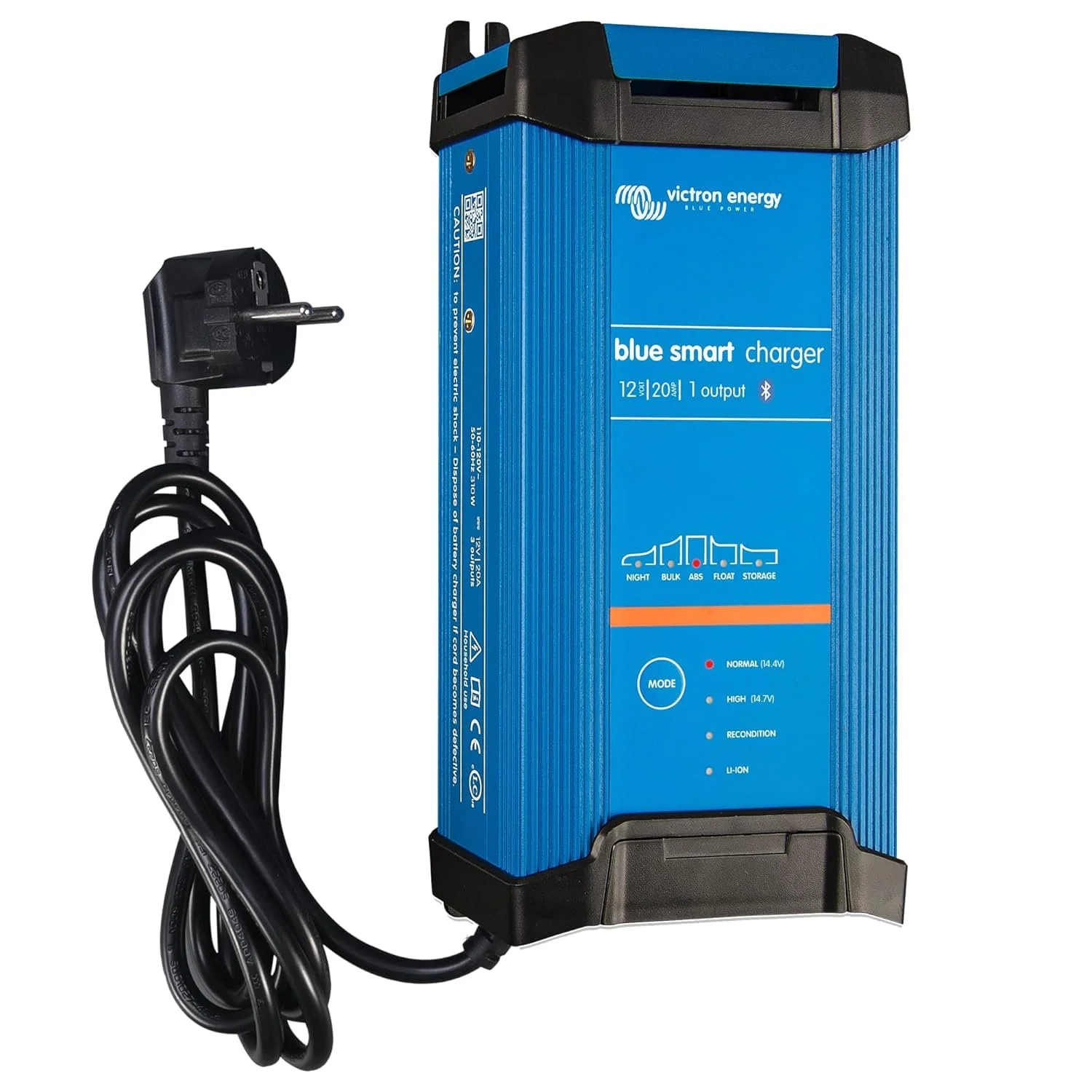 Інтелектуальний зарядний пристрій Victron Energy Blue Smart / IP22 / 12/20 / Bluetooth, фото №1
