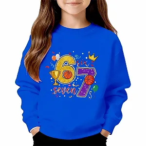 Six Seven Толстовка Унісекс Дитячий Пуловер З Довгими Рукавами - Фото 1