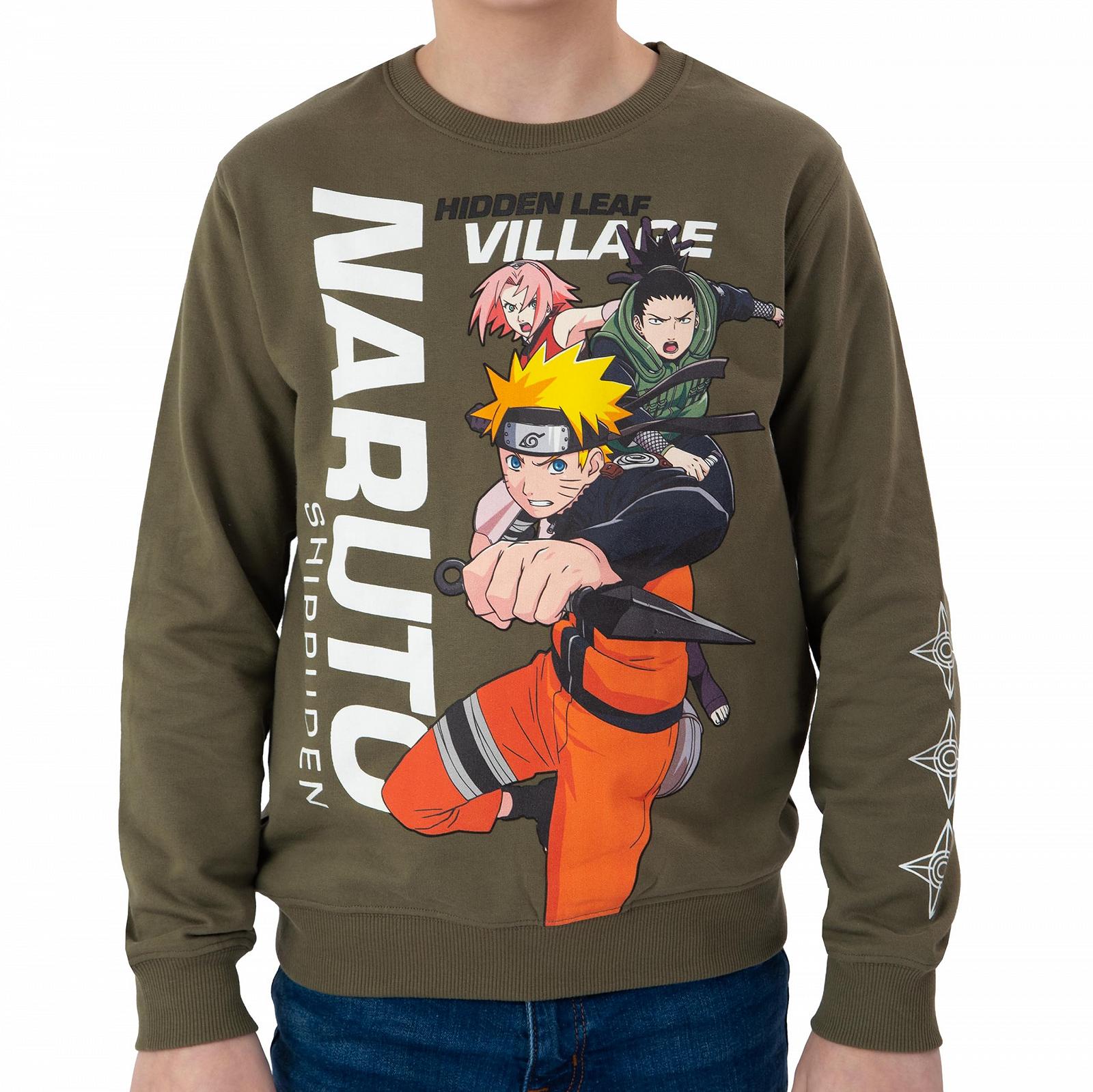 Світшот Naruto Дитячий з довгими рукавами Аніме для хлопчиків, фото №3