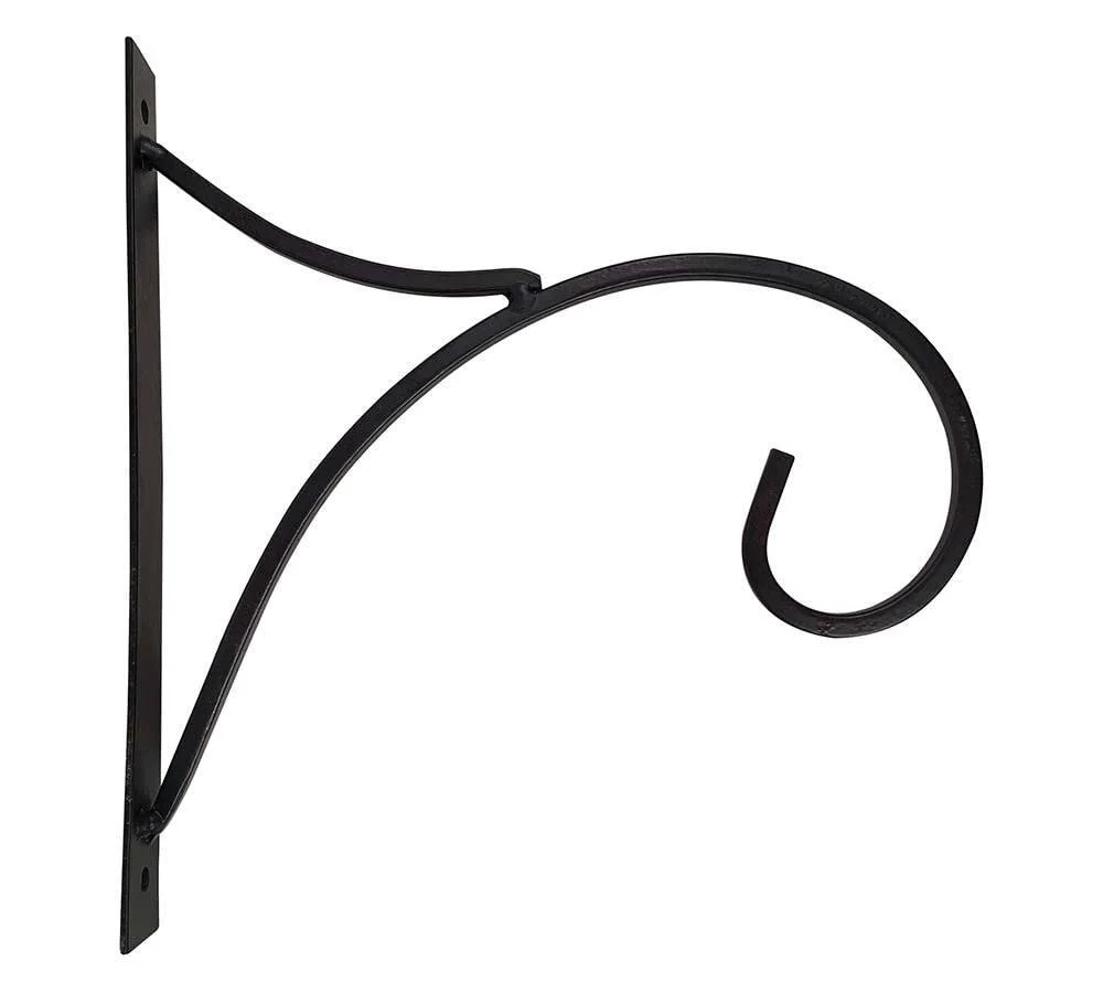 Настенный крючок zeitzone для держателя цветочного горшка железо античный стиль Brown, фото №1