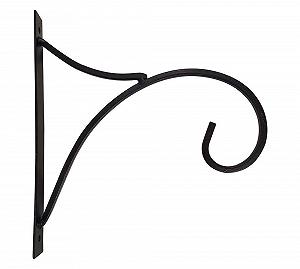 Настінний гачок zeitzone для тримача квіткового горщика залізо античний стиль Brown - Фото 1