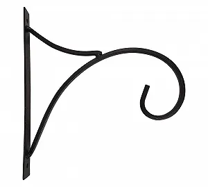 Настенный крючок zeitzone для держателя цветочного горшка железо античный стиль Brown - Фото 1