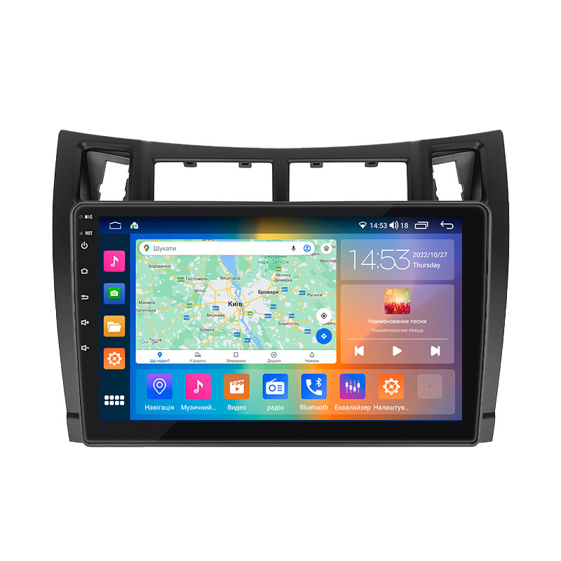 Магнітола Lesko Toyota Vitz II XP90 2005-2011 IPS 9 2/32Gb CarPlay 4G Wi-Fi GPS Prime (10969-58498), фото №1