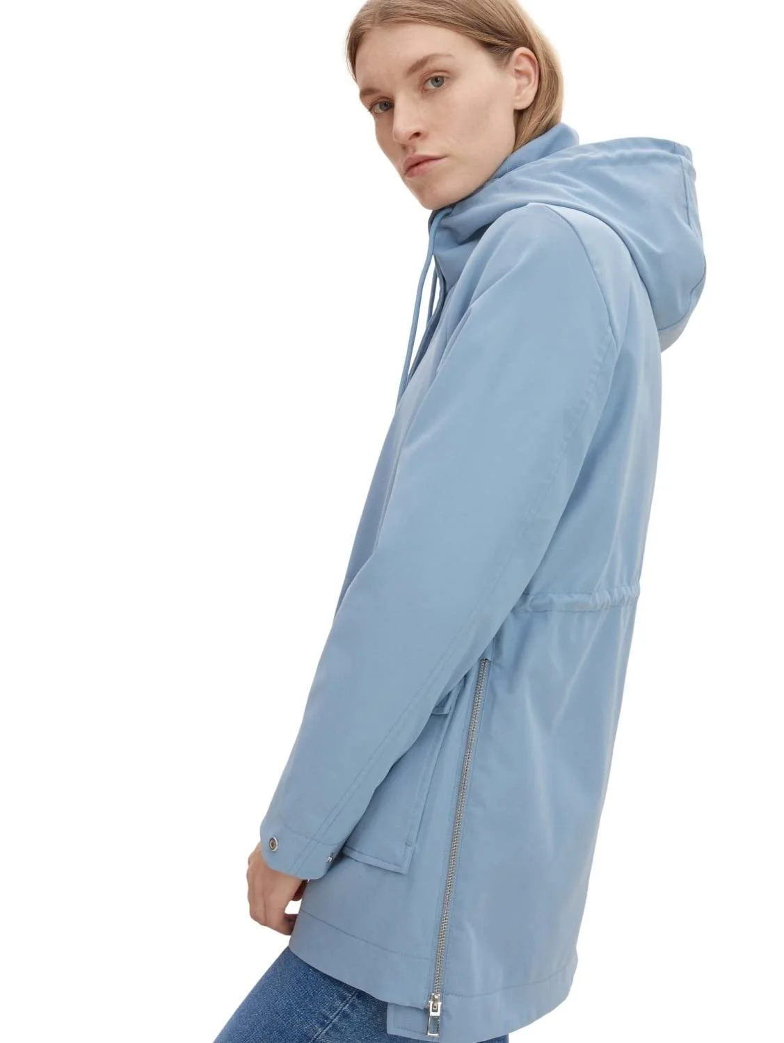 Парка TOM TAILOR для жінок з деталями на блискавці, фото №2 Парка TOM TAILOR для жінок з деталями на блискавці, фото №2